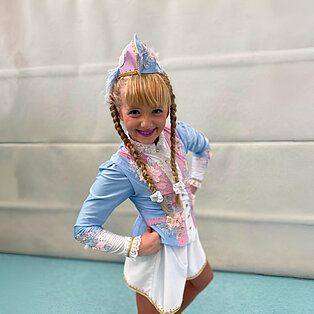 Juniorenmariechen Greta Lange