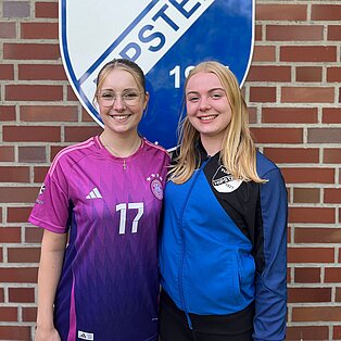 Trainerinnen von Ayleen Krüger Mila Döscher und Celina Krüger